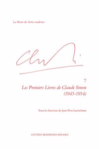Les Premiers Livres de Claude Simon (1945-1954)