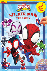 Marvel Spidey & Amaz. Friends Sticker Book Treasury