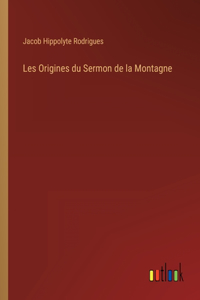 Les Origines du Sermon de la Montagne