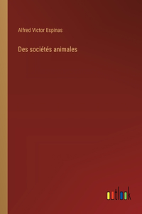 Des sociétés animales