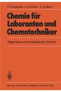 Chemie Fur Laboranten Und Chemotechniker