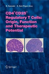 Cd4+cd25+ Regulatory T Cells: Origin, Function and Therapeutic Potential