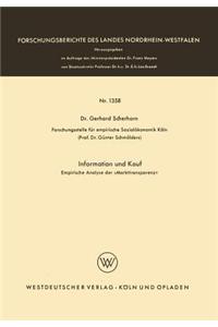 Information und Kauf