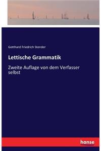 Lettische Grammatik