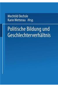 Politische Bildung Und Geschlechterverhältnis