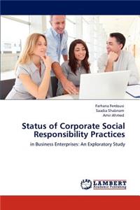 Status of Corporate Social Responsibility Practices