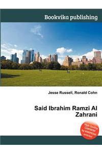 Said Ibrahim Ramzi Al Zahrani