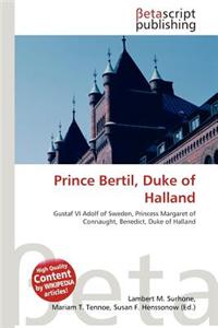 Prince Bertil, Duke of Halland