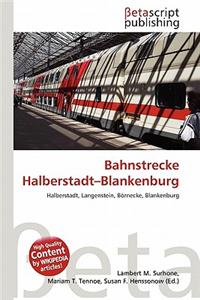 Bahnstrecke Halberstadt-Blankenburg