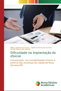 Dificuldade na Implantação do eSocial