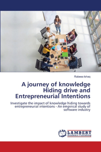 journey of knowledge Hiding drive and Entrepreneurial Intentions