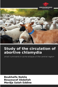Study of the circulation of abortive chlamydia