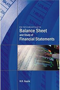 An Introduction to Balance Sheet and Study of Financial Statements