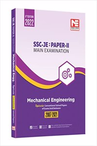 SSC : JE Mechanical Engineering(2022) - Previous Year Conventional Solved Papers