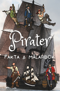 Fakta om Pirater och målarbok