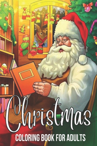 Chirstmas Coloring Book For Adults