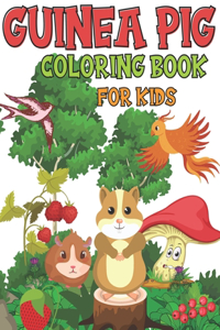 Guinea Pig Coloring Book For Kids