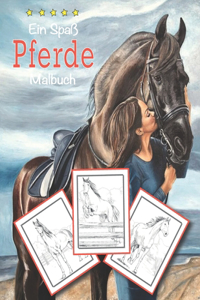 Pferde Spaß Malbuch