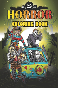 Horror Coloring Book