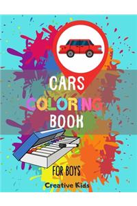 Cars Coloring Book For Boys