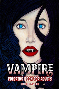 Vampire Coloring Book for Adults