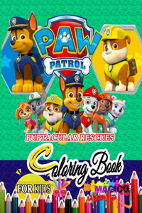 Paw patrol Puptacular Rescues coloring books for kids