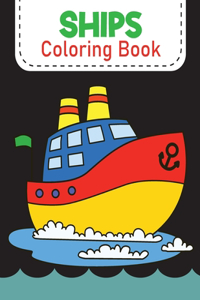 Ships Coloring Book