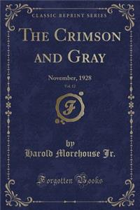 The Crimson and Gray, Vol. 12
