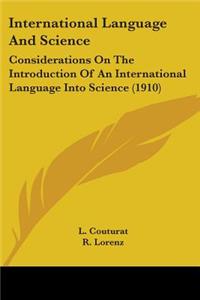 International Language And Science