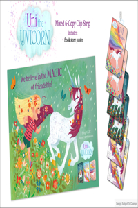 Uni the Unicorn Mixed 6-Copy Clip Strip