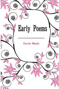 Early Poems