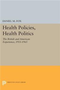 Health Policies, Health Politics