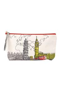 London Big Ben Handmade Pouch