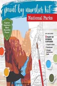 Paint by Number Kit National Parks