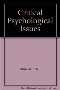 Critical Psychological Issues