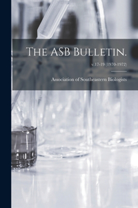 ASB Bulletin.; v.17-19 (1970-1972)