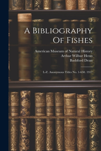 Bibliography Of Fishes