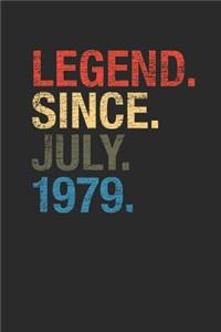 Legend Since July 1979