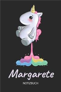 Margarete - Notizbuch