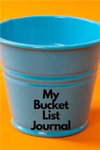 My Bucket List Journal