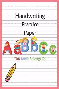 Handwriting Practice Paper