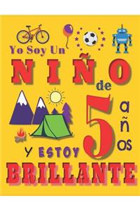 Yo soy un niño de 5 años y estoy brillante