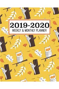 2019-2020 Weekly & Monthly Planner