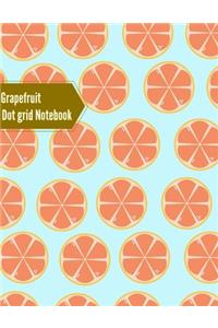 Grapefruit Dot Grid Notebook