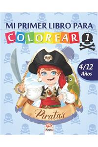 Mi primer libro para colorear - Piratas 1