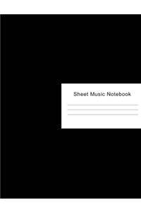Sheet Music Notebook