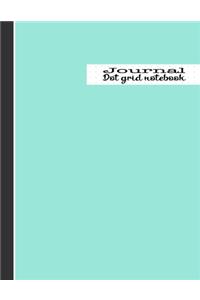 Dot grid notebook journal