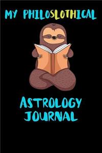My Philoslothical Astrology Journal