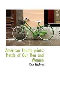 American Thumb-Prints