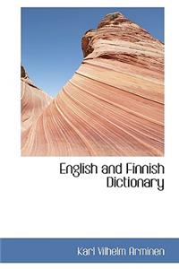 English and Finnish Dictionary